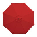 Parasol rond Bolero 3m rouge